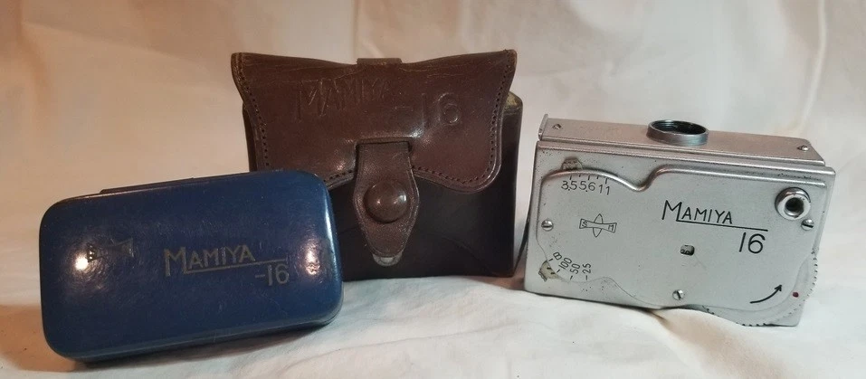 Mamiya 16mm (10x14mm) Vintage Subminiature Cameras for sale - eBay