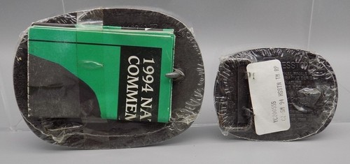 Pair New Sealed VTG Hesston National Finals Rodeo Rare 1994 NFR Belt Buckle AGCO - Picture 4 of 4
