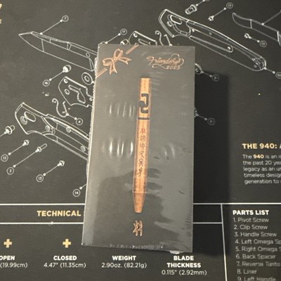 Olight O'Pen Mini 2 (Brass Friendship 2025) Ballpoint Pen