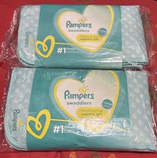  2 Pampers Portable Baby Changing Pad Fold Up 22.5  X 13.5  For Travel Or Home
