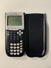 Texas Instruments TI-84 Plus Graphing Calculator with Cover Tested Working