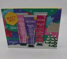 Burt's Bees Hand Cream Trio Gift Set 3 Scents 1 oz Each New