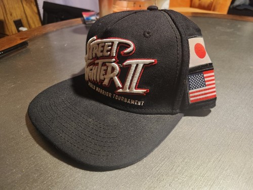 Street Fighter 2 World Warrior Tournament Snapback Hat - Picture 1 of 4