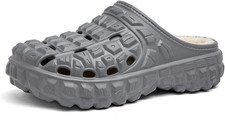 Women'S and Men'S Winter Warm Slippers with Fleece Lining Breathable Clogs Garde