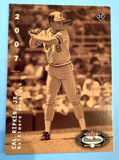 2002 Fleer Box Score Cooperstown Tribute #SN/2950 Cal Ripken Jr #272 ~ Orioles