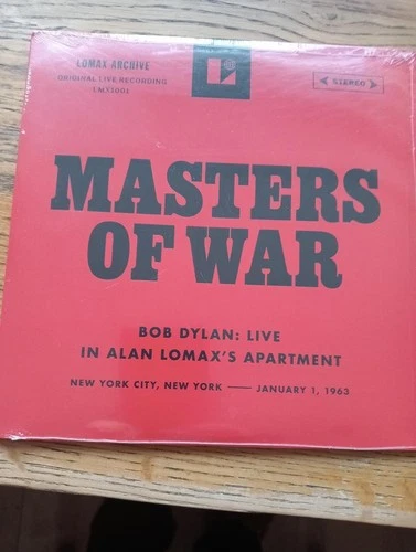 Bob Dylan - Masters of War: 7" Live - 2025 Record Store Day Numbered-Mint/Sealed