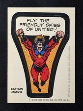 1975 Topps Comic Book Heroes Stickers 6
