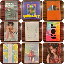 Various KPop Albums UNSEALED billlie Everglow JoYuri kep1er LE SSERAFIM Yena etc