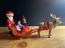 Playmobil Noël * Petit  traîneau du Père Noël * Enfant- Cadeaux - Renne