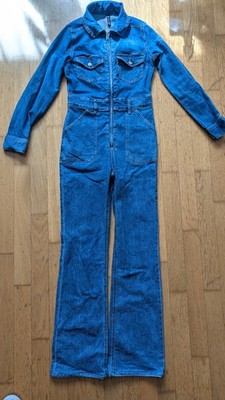 Jeans Jumpsuit | Amisu, New Yorker | blau | Reißverschluss | 38 (M)