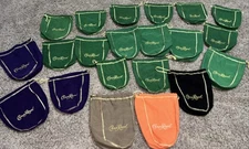 A Lot Of 21 Crown Royal Bags Mixed Sizes & Colors, DIY CRAFTS