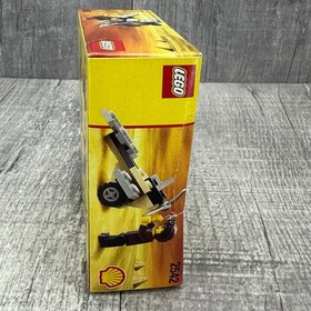 Lego 2539 Adventurer Plane Shell Oil #8 Promo NIB Bomber Jacket Pilot Minifigure