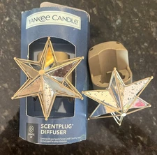 YANKEE CANDLE Holiday "Star" Scentplug Diffuser, Lights Up