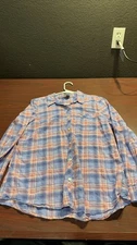 Eddie Bauer Classic Fit Plaid Button-Up Shirt
