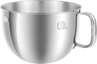 6QT Stainless Steel Mixer Bowl with Handle Compatible with Kitchenaid Bowl Lift