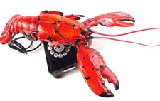 Telephone BAKELITE 1938 1940 Rotary USA "Red LOBSTER" Old . RARE COLLECTOR ITEM