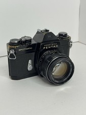 Asahi Pentax Spotmatic SP II Black w/ Super-Takumar 50mm f/1.4 7-Element Lens