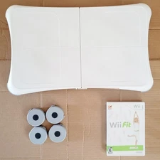 Nintendo Wii Fit Balance Board With Game Tested Controller Includes Feet 