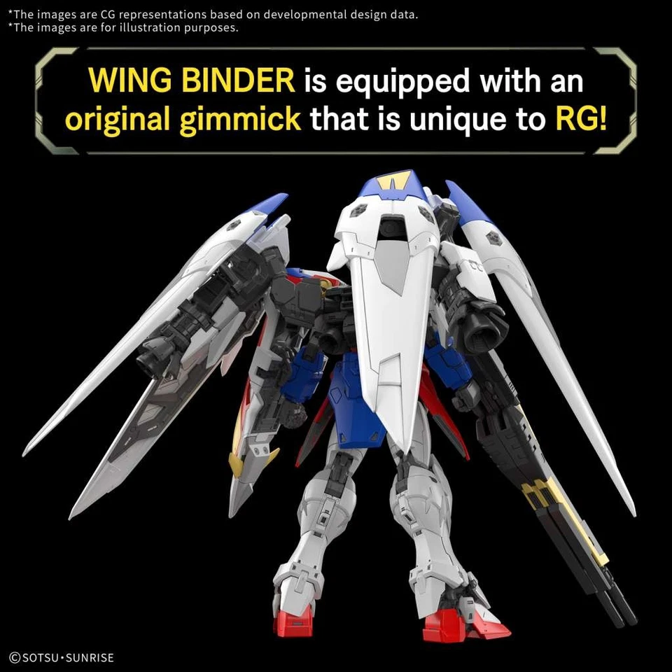 Gundam Real Grade RG Model Kit 1/144 Gundam Wing Zero 15 Cm Bandai - Immagine 2 di 4