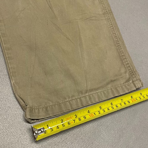 Wrangler Cargo Trousers Mens W38 L32 Biege Brown Utility Side Pockets Workwear - Picture 9 of 13