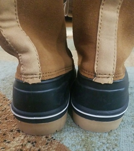 Cat and Jack Tan/Constance Toddler/Big Girls Winter Boots Size 13 - Picture 4 of 9