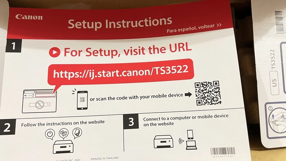 New Canon 3522(3722) wireless-All in one Printer-Scan/Copy for College/School - Image 4 of 4