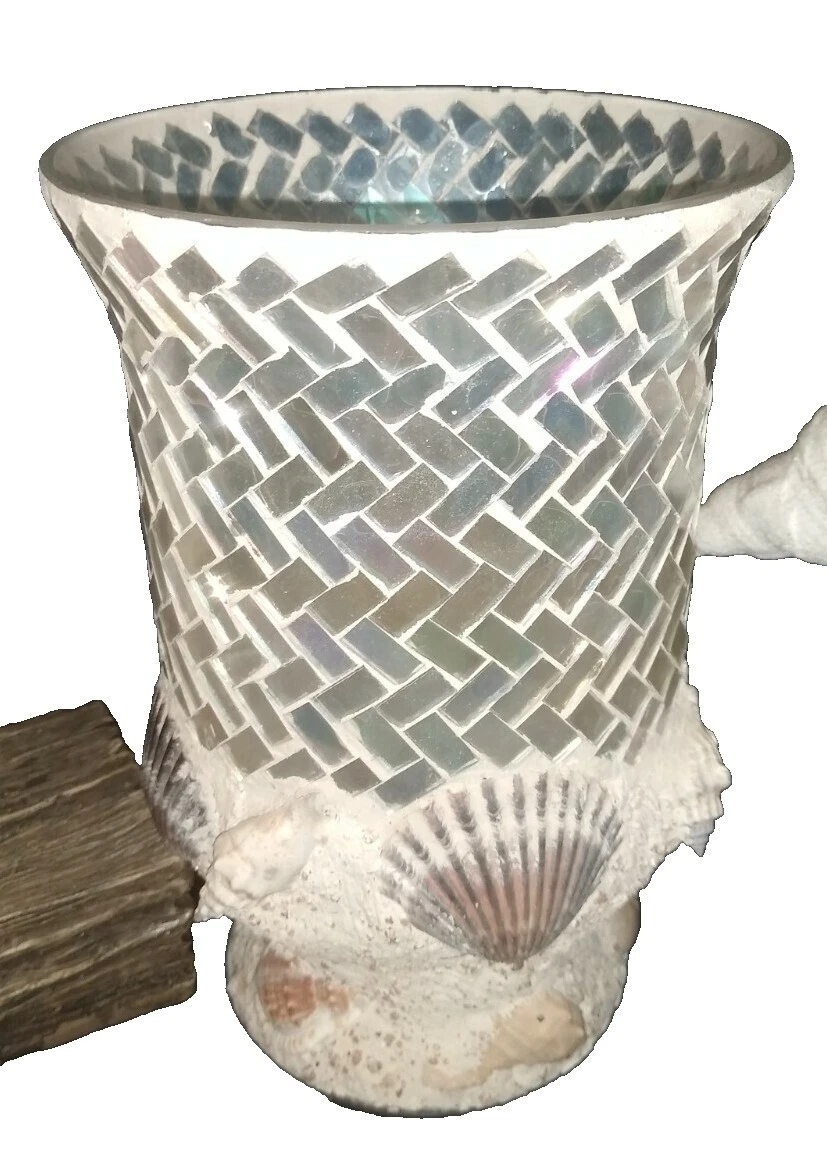 Castiçais de Vela Moderno Mosaico