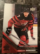 Donovan Sebrango 2022 team canada juniors Prospectus Momentous #2