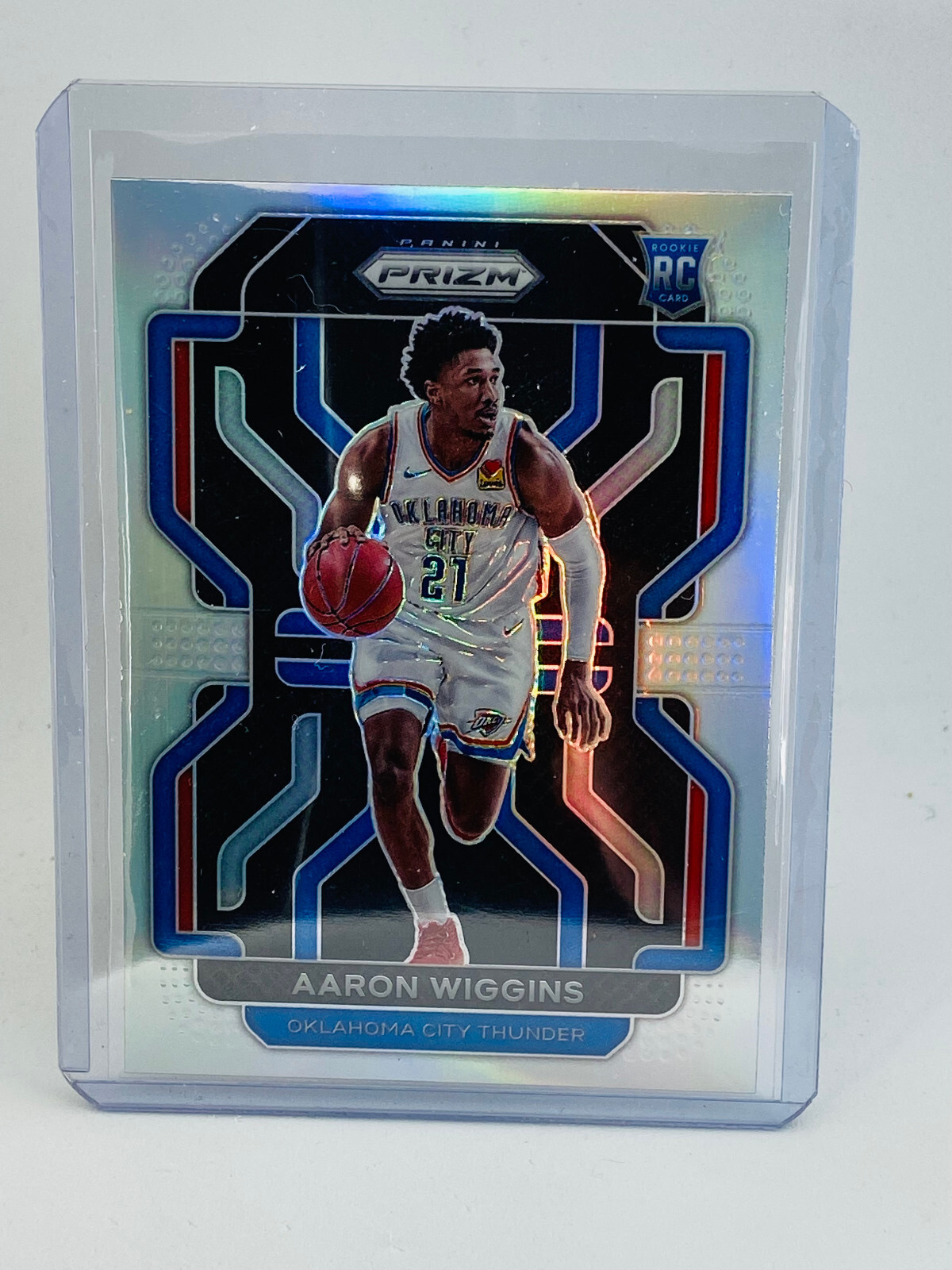 2021-22 Panini Prizm Aaron Wiggins Silver #286