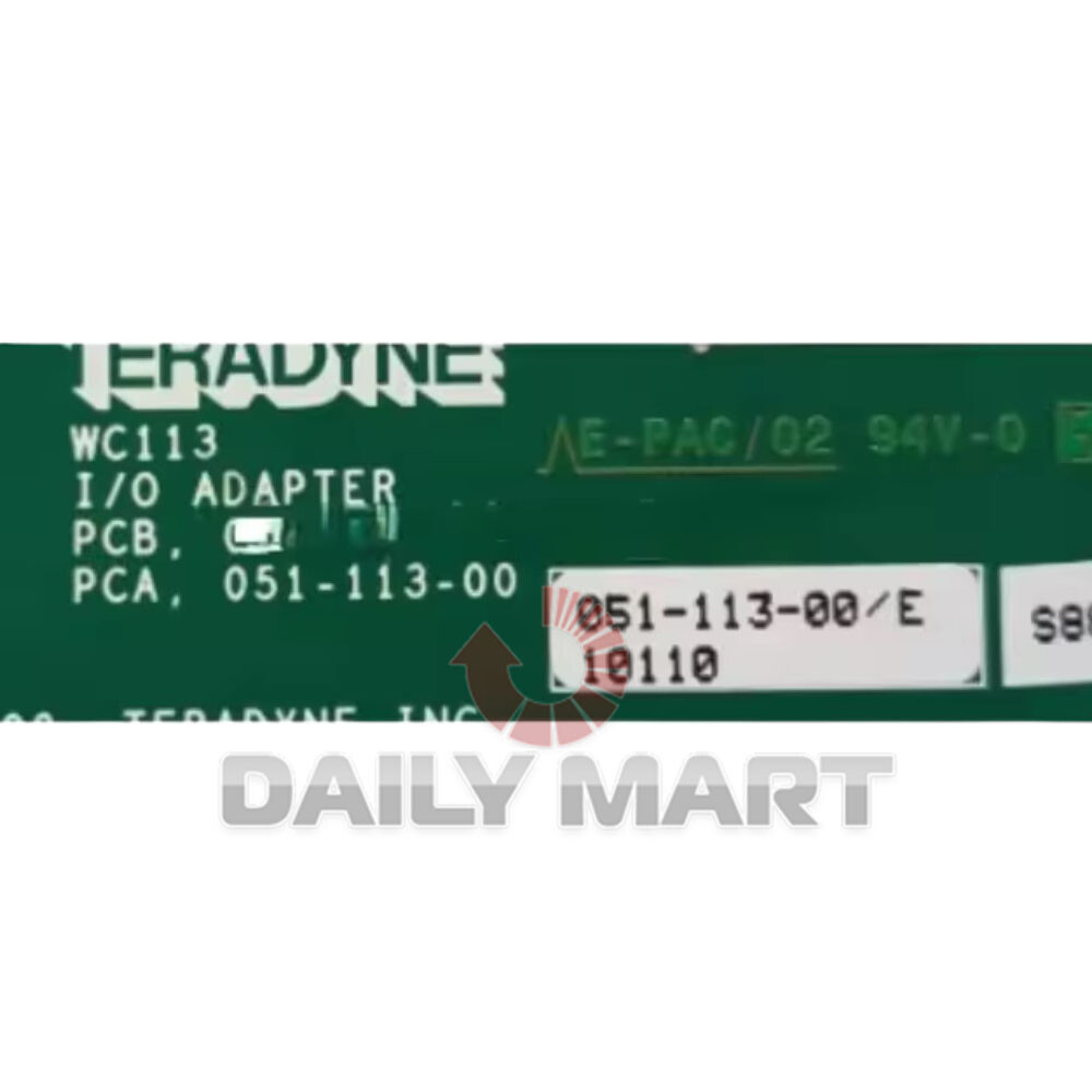 Used & Tested TERADYNE WC113 051-113-00/E Motor Driver