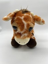 AURORA Dreamy Eyes Giraffe 10" Plush Animal Beanbag Gallop