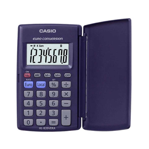 CALCOLATRICE CASIO HL-820VER 8 CIFRE