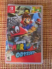 Authentic Nintendo Switch Super Mario Odyssey CASE / BOX ART ONLY NO GAME