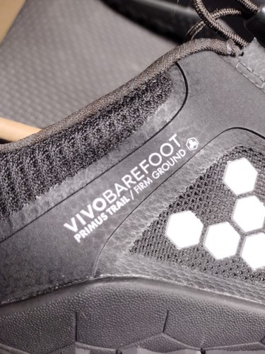 Zapatos Vivobarefoot para Hombres EU12 US 45 Negro Primus Trail Tierra Firme Aire Libre Senderismo - Imagen 10 de 18