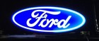 Ford Insegna Luminosa Light 3D Box Lighted Logo Cartello Pubblicitaria Vintage