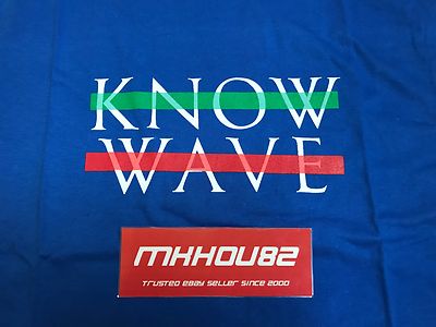 Know Wave Blue Wave Length Tee T-Shirt Aaron Bondaroff Sold At 