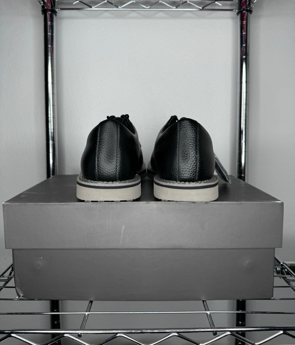 G/Fore‎ G4 Gallivanter Golf Shoes Onyx Black Leather G4MC20EF01 Men’s 13 G/FORE Split Toe Gallivanter Street Shoes - Carl main image 4