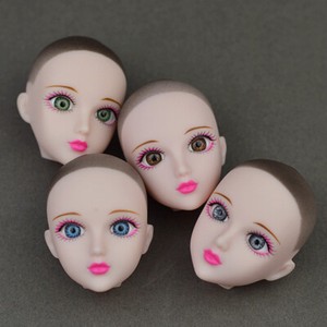 practice doll heads