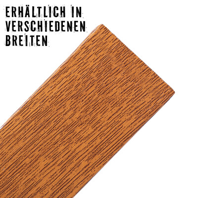 Fensterleiste Golden Oak - Goldeiche Dekor farbig Renolit 30mm breit, 6m lang