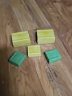 Vintage - Playmobil - Farm Hay Bale Lot Of 5