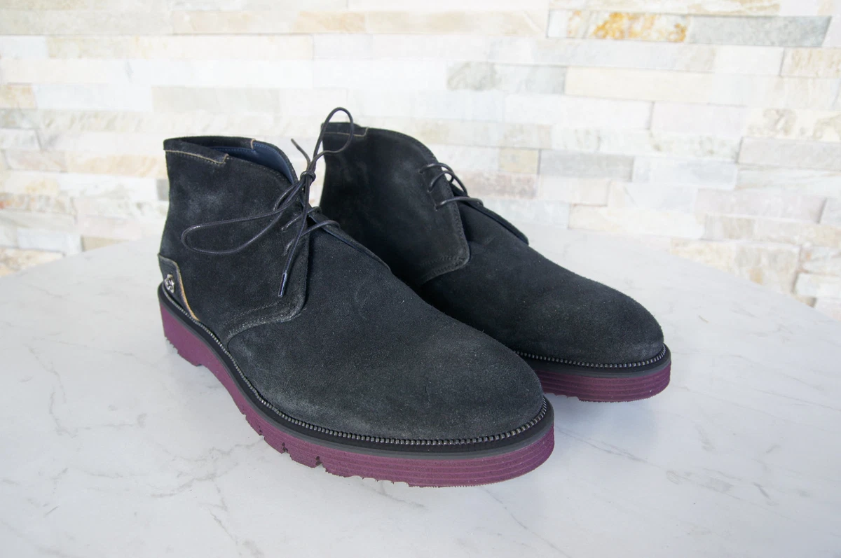 Cesare P. De Paciotti EU 42 8 Botines Vintage Negros Nuevos PVPR 310 €