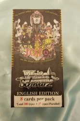 Weiss Schwarz JoJo's Bizarre Adventure Golden Wind Booster Box 2nd Edition