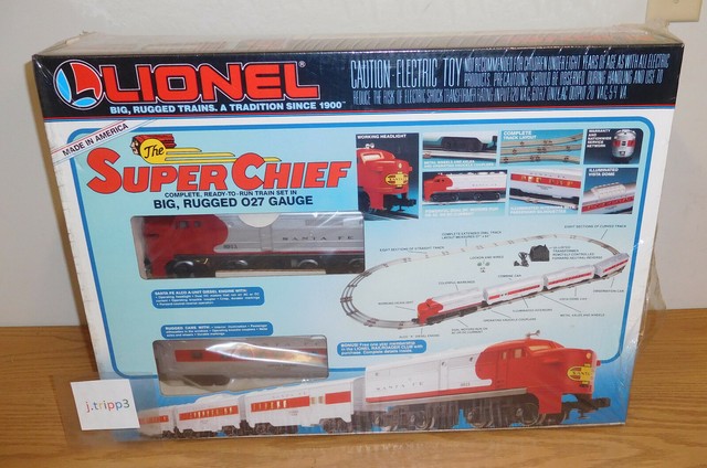 lionel warbonnet electric train set