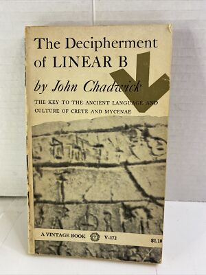 The Decipherment Of Linear B - John Chadwick (Paperback, 1963)