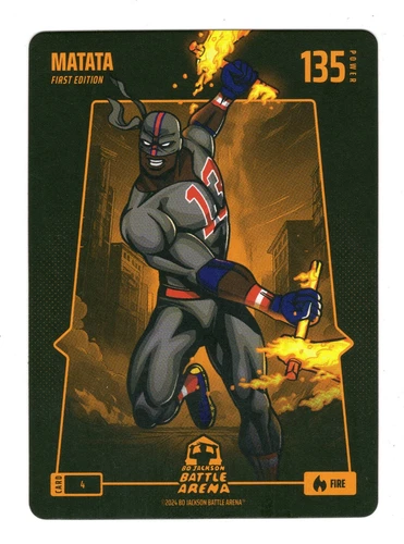Bo Jackson Battle Arena #8 Matata Ronald Acuna Jr. Fire Paper