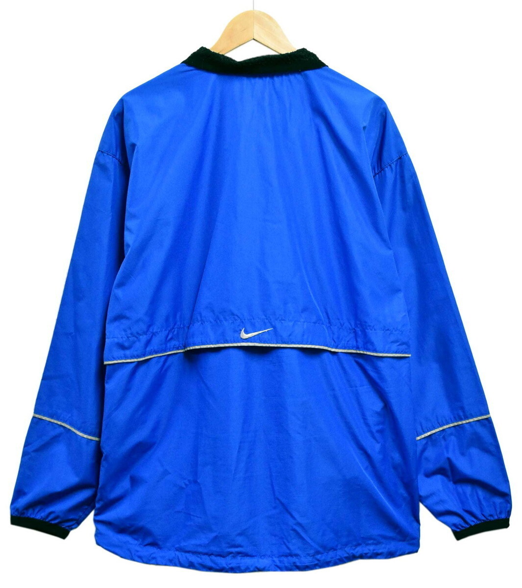 Big Size Vintage Late 90 s NIKE Half Zip Nylon Jacket Blue Big Size Vintage Late 90 s NIKE Half Zip Nylon Jacket Blue