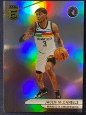 2023-24 Donruss Elite #155 Jaden McDaniels, Minnesota Timberwolves