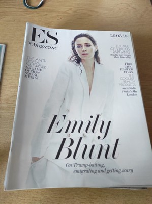 ES Magazin 29. März 2018, Emily Blunt, The Anti-Social Network - B884