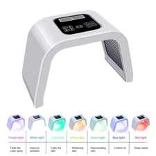 7 Colors LED Light Face Facial Mask Skin Rejuvenation Light Therapy US