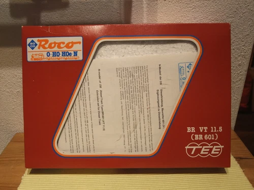 Roco N Dieseltriebzug O2167A TEE BR VT 11.5 4-teilig mit Verpackung/Beschreibung